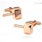 Norse Mythology Rose Gold Thor's Hammer Thunder Cufflinks 1.JPG